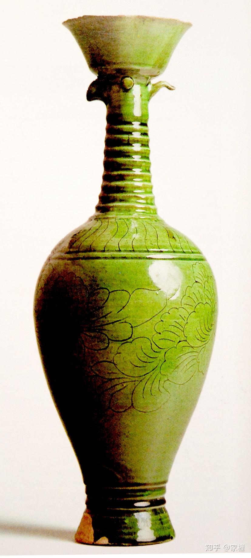 图19:一般辽代绿釉的釉面的状况较粗局部定州近年出土的定窑绿釉饼干