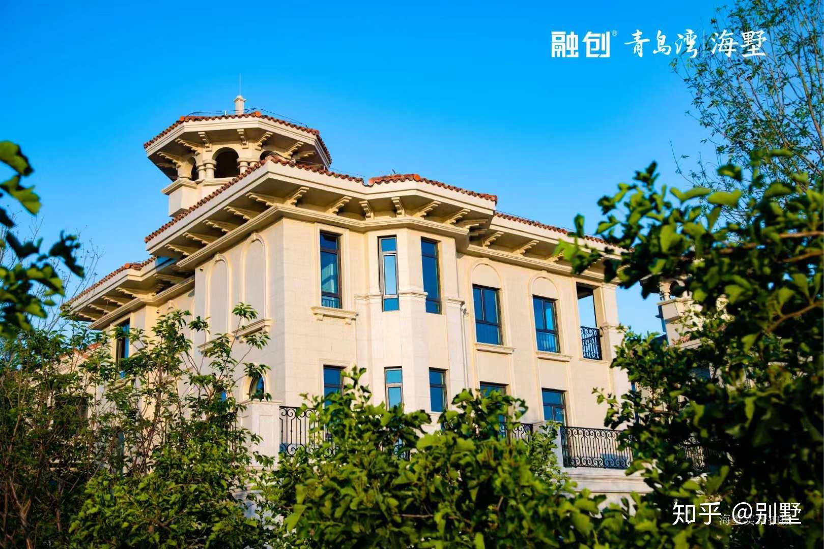 青岛别墅蓝色硅谷融创作品独栋临海别墅
