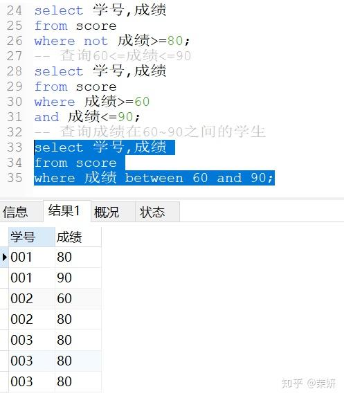 SQL基本查询语句 - 知乎