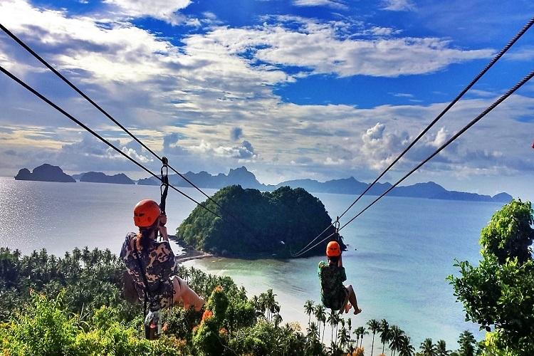足不出沪精灵之城高空滑索等着你