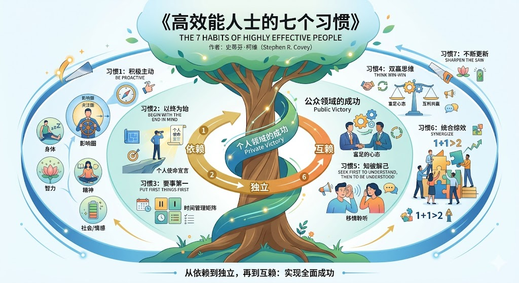 《高效能人士的七个习惯》读后感 - 知乎
