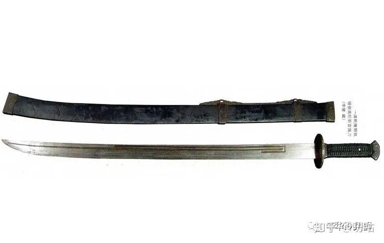 满清腰刀做工精致的杀伐利器