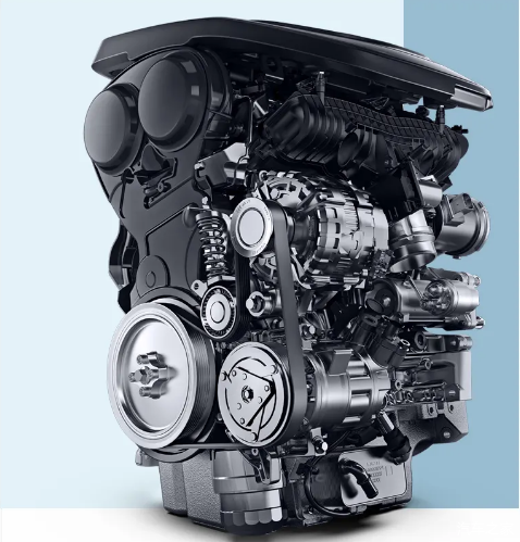 最大功率140kw,最大扭矩300n·m,与之匹配的是7dct湿式双离合变速器