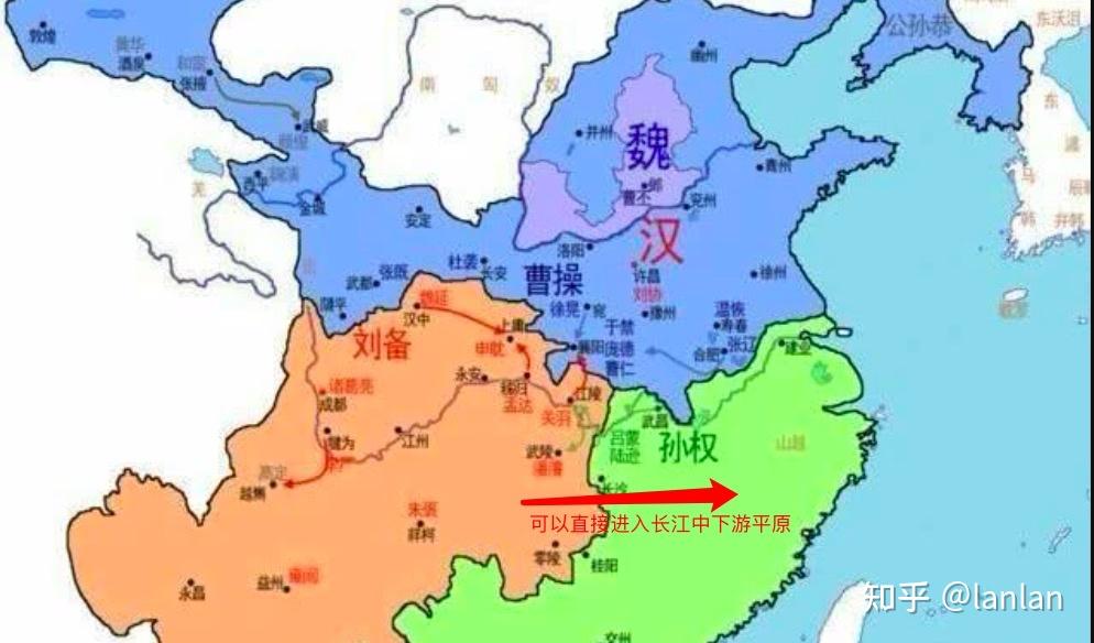 蜀汉-北定中原诸葛亮在隆中对中给刘备规划了相当远大的战略图景