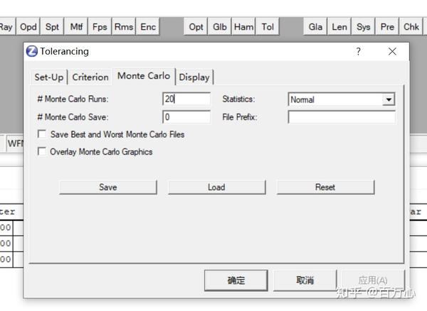 Zemax公差分析中的Monte Carlo分析方法 知乎