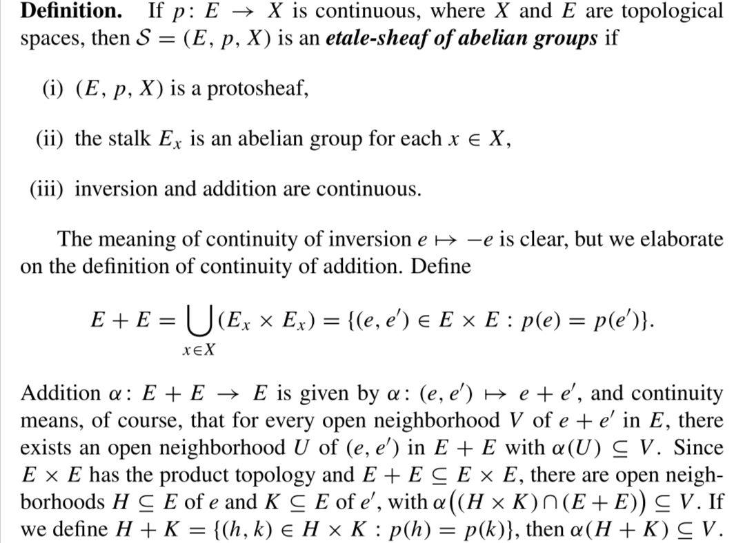 Sheaf Theory two equivalent ways to define sheaf 知乎