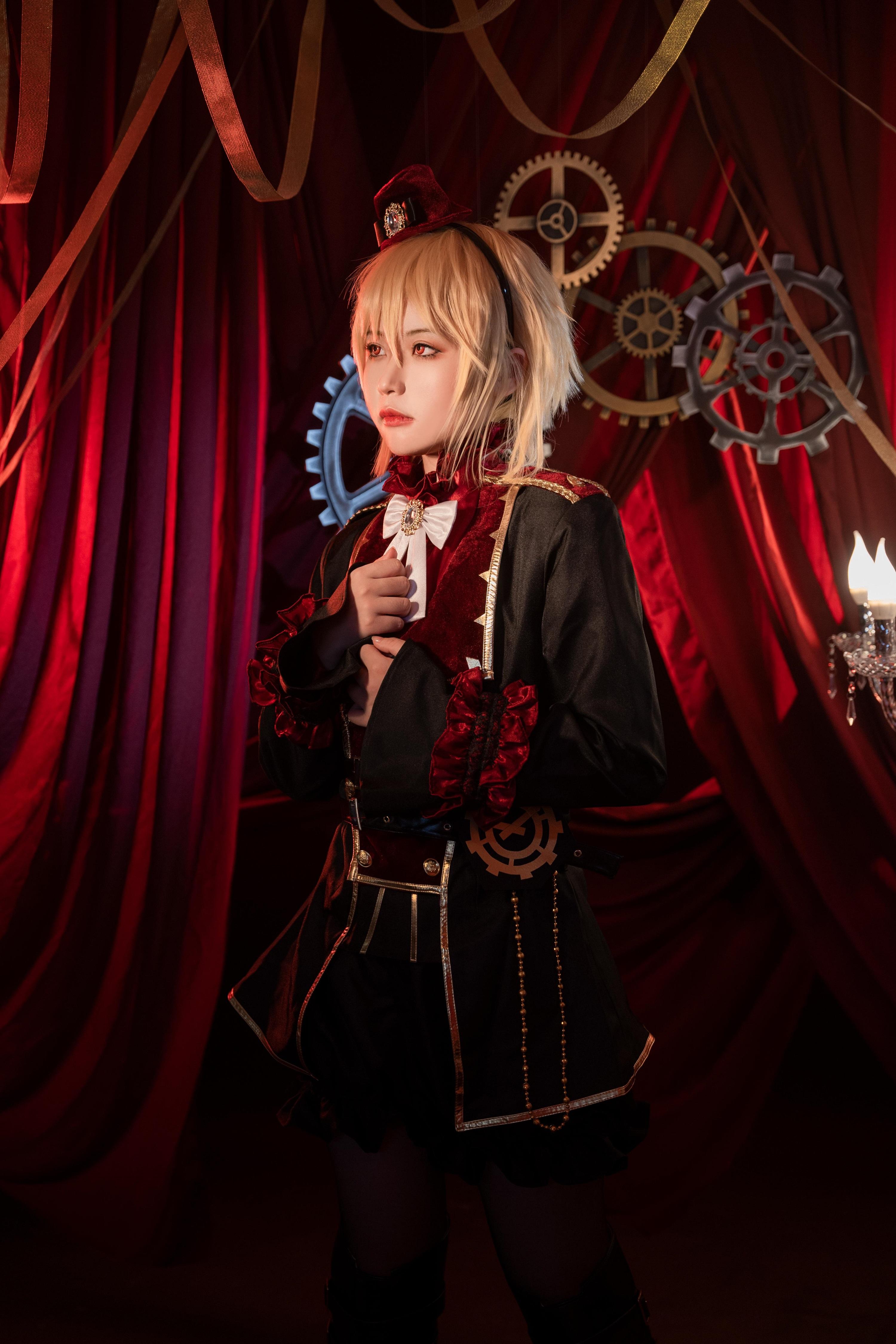 偶像梦幻祭仁兔成鸣x影片美伽x斋宫宗cosplay