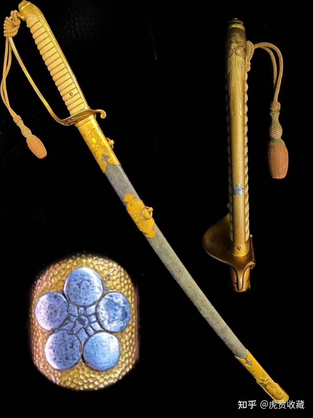 日本明治19年式海军军刀明治19式指挥刀图片实拍