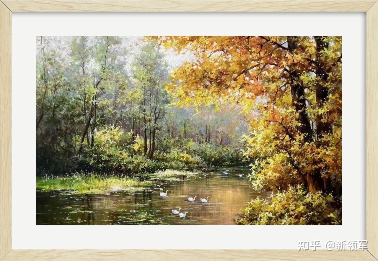 评画家梁颖的超写实山水风景画审美意蕴