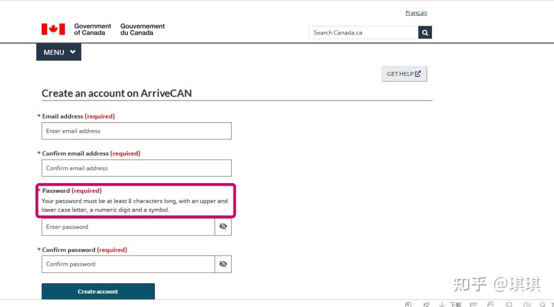 ArriveCAN详细版填写指引 知乎