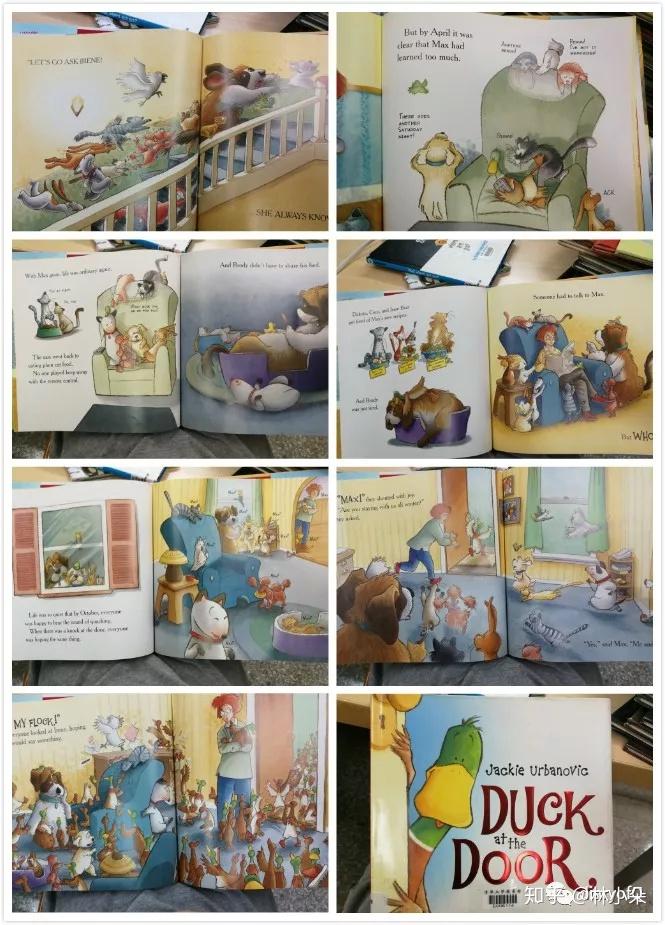 在一个风雪交加的夜晚,突然传来了敲门声,小动物们惊慌急了,都赶紧