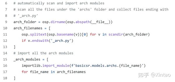 BasicSR代码库解读(三): 动态实例化与REGISTER注册机制 - 知乎