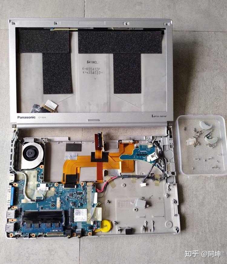给大家介绍下我把松下笔记本主板diy成迷你主机的过程