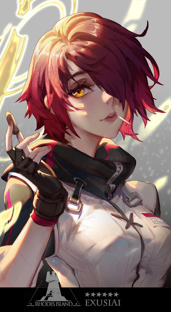 《明日方舟》能天使壁纸合辑 把衣服穿好哦~不然会着凉的! - 知乎