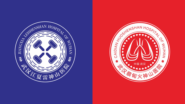 火神山和雷神山logo图片