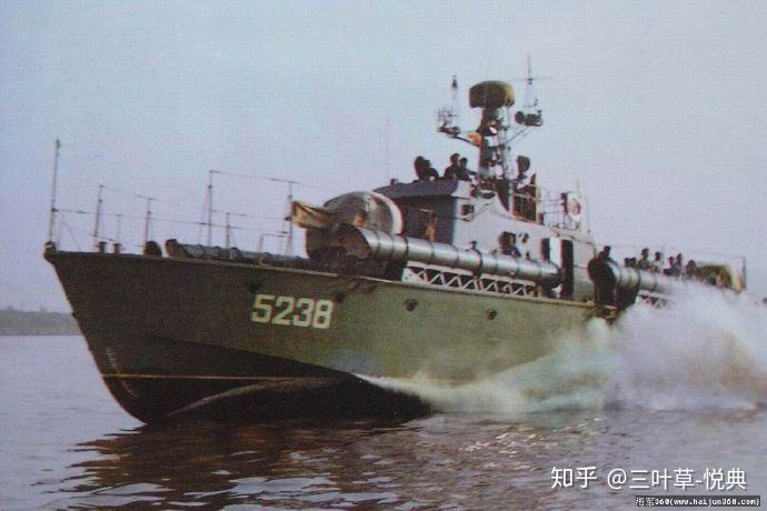 ⑤湖州级鱼雷快艇性能.主尺寸:长28.5 米,深3.4 米,宽6.