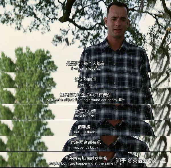 阿甘正传经典英语台词哪一句最能戳中泪点