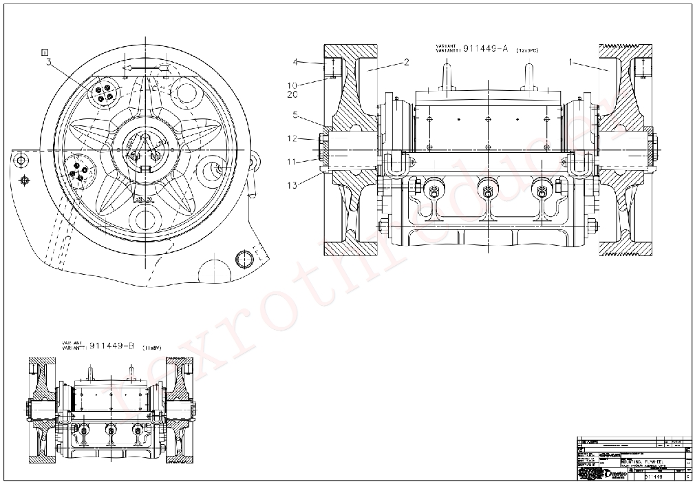 metso美卓c145鄂式碎机全套欧式原版生产英文图纸