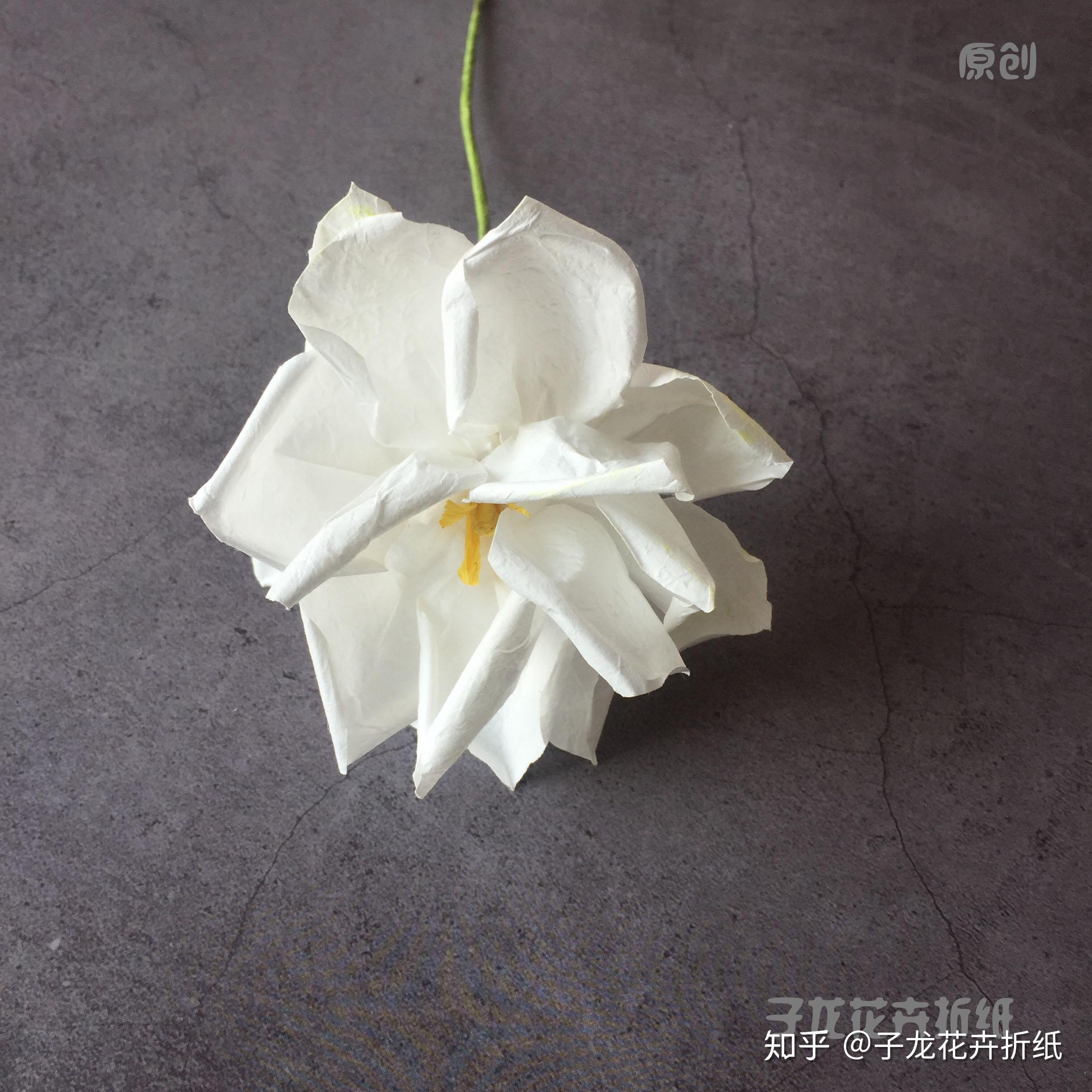 原创 栀子花折纸 - 知乎