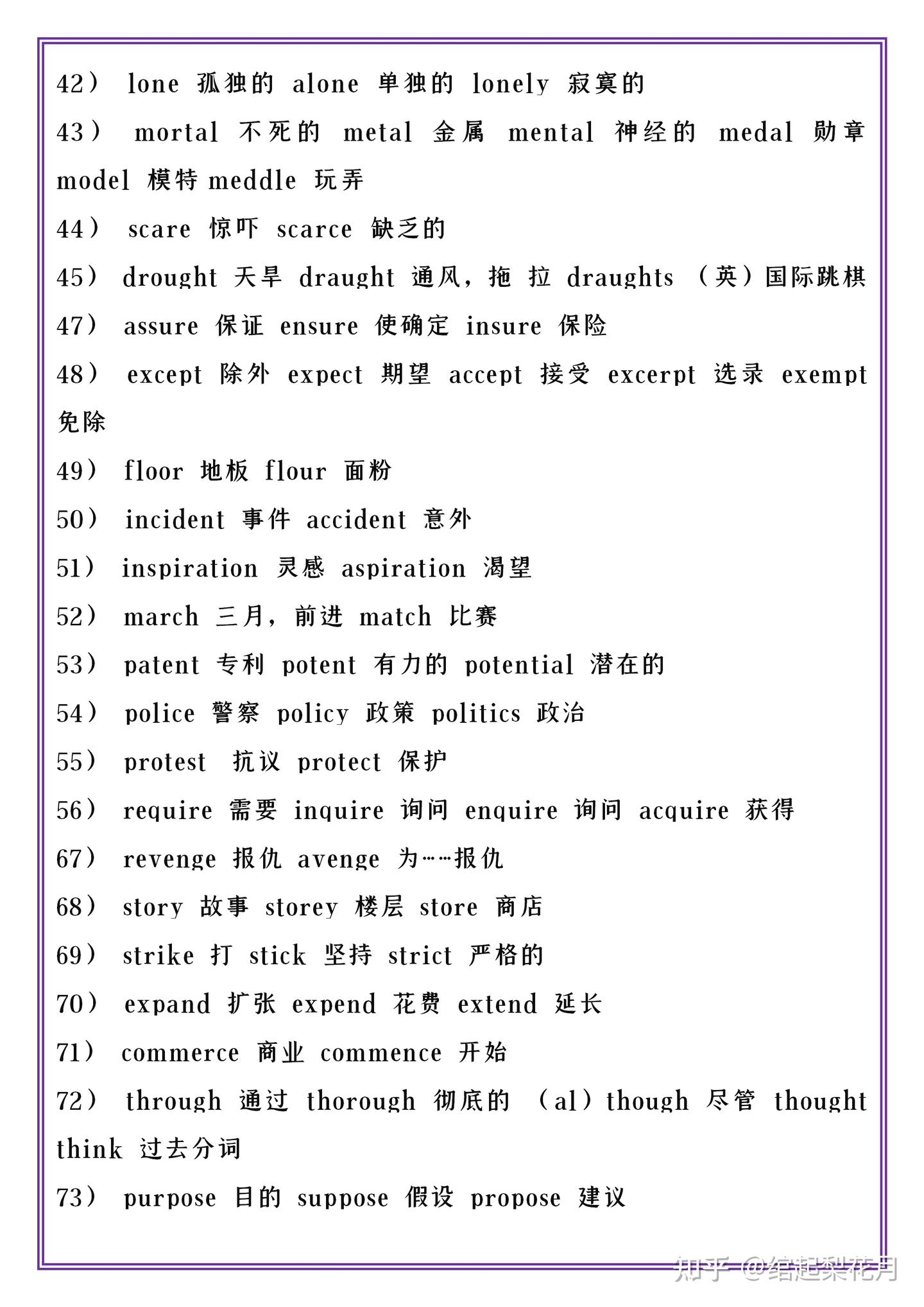 高考英语，“151组”最容易拼错的单词，你都拼对了吗？ - 知乎