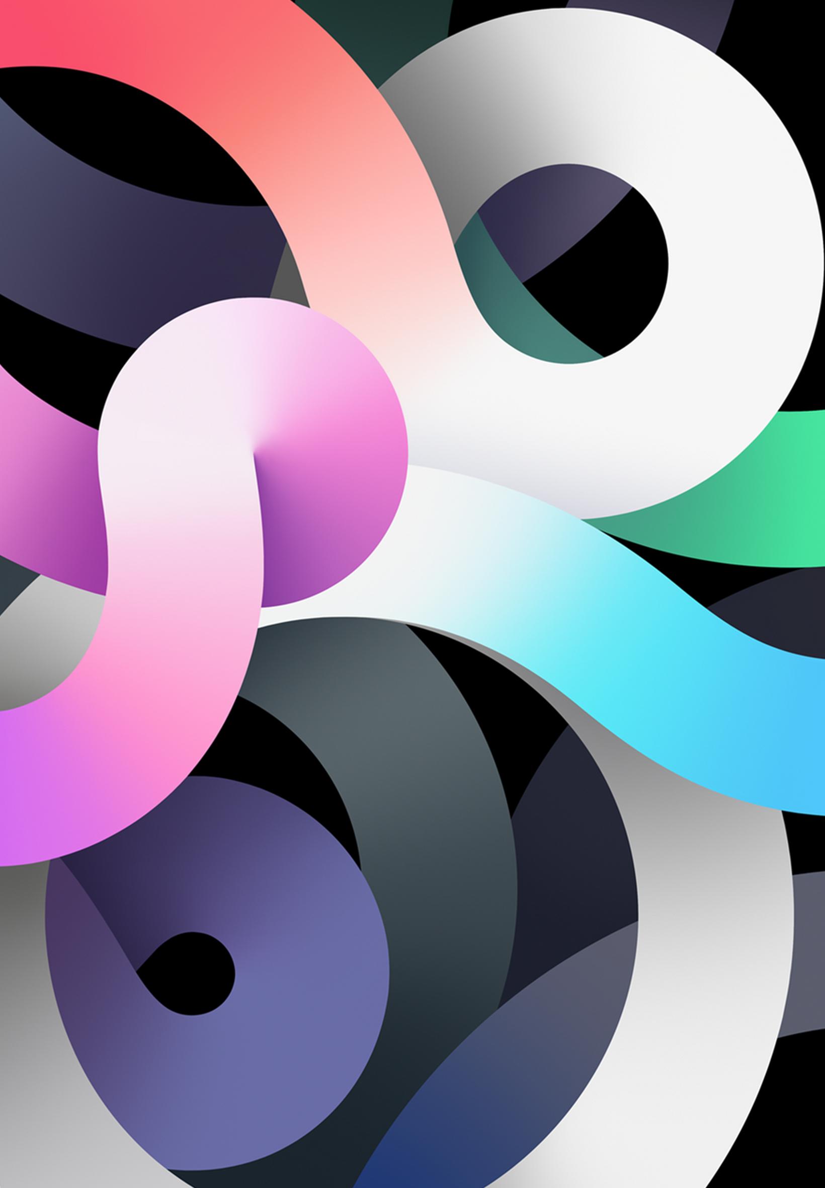 苹果ipad air 4原生内置壁纸分享