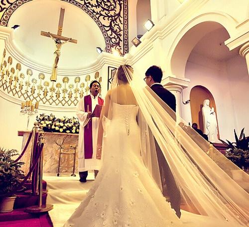 菲律宾结婚照片图片
