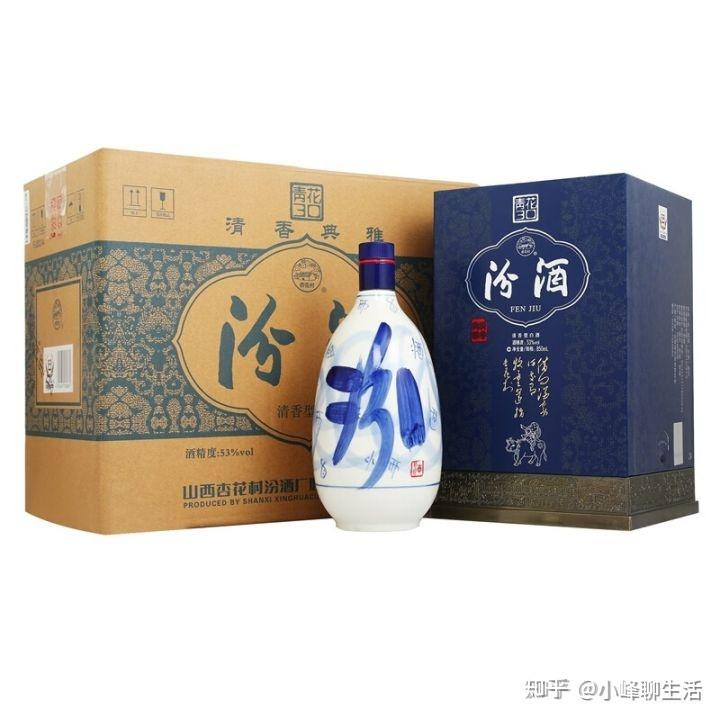 汾酒青花30【850ml*2瓶裝*3199元*53度】採用杏花村的甘冽泉水,保證了