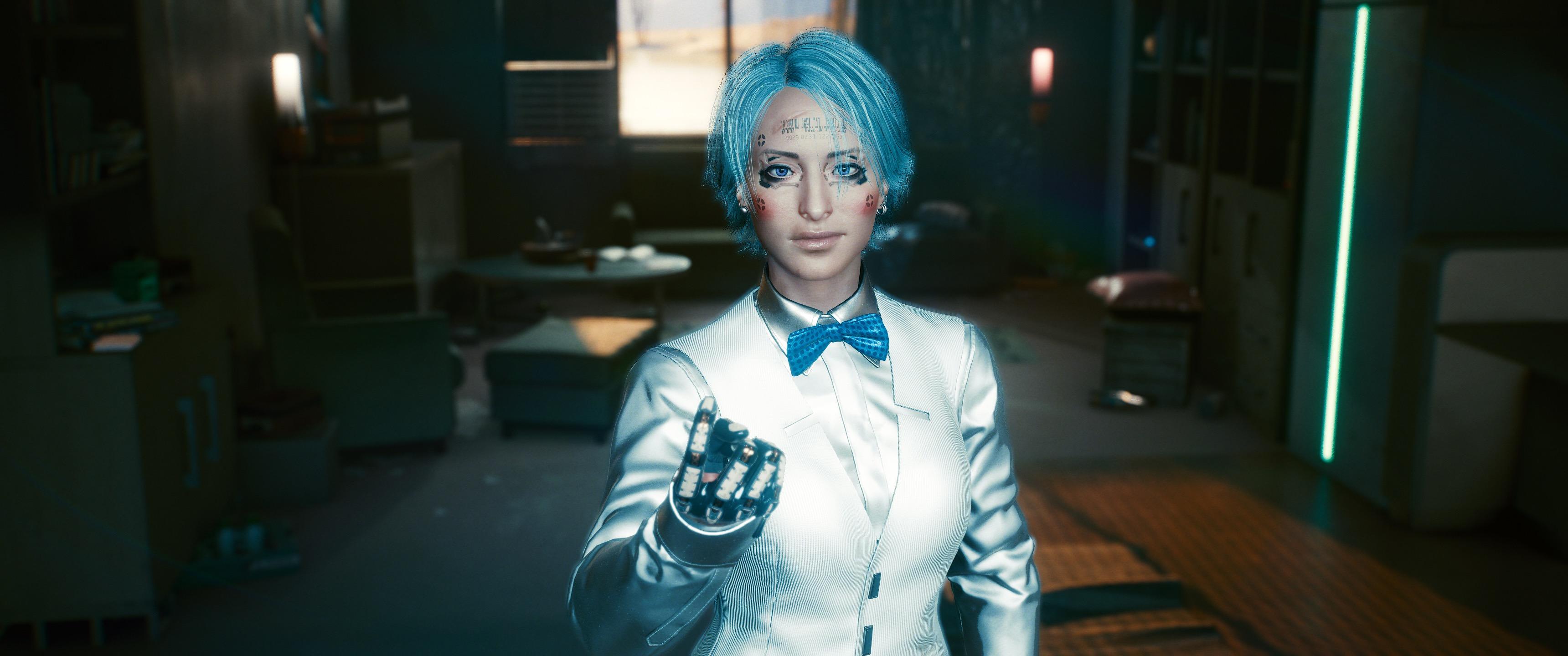 你的赛博朋克2077捏脸是什么样子