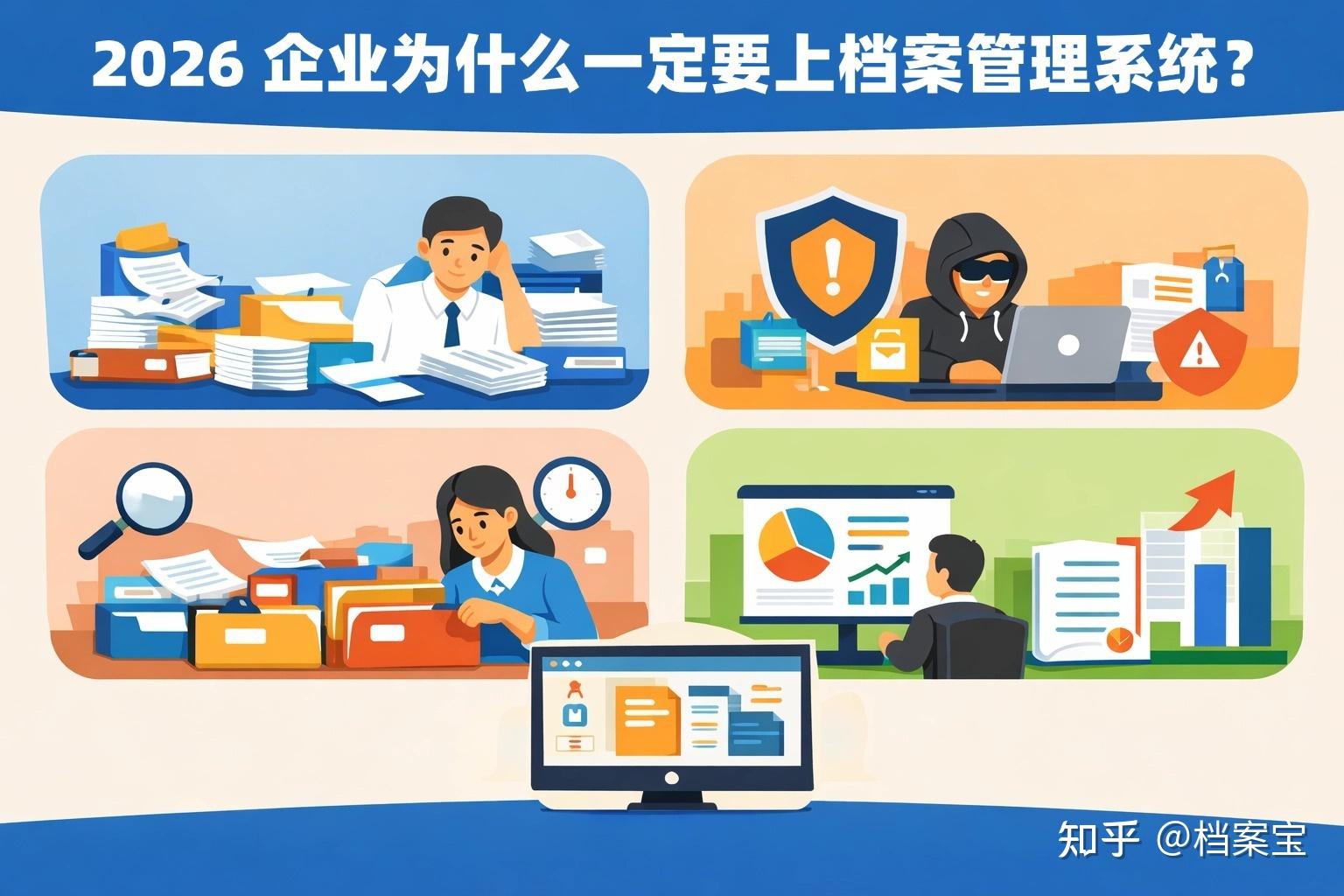 2026 企业为什么一定要上档案管理系统? - 知乎