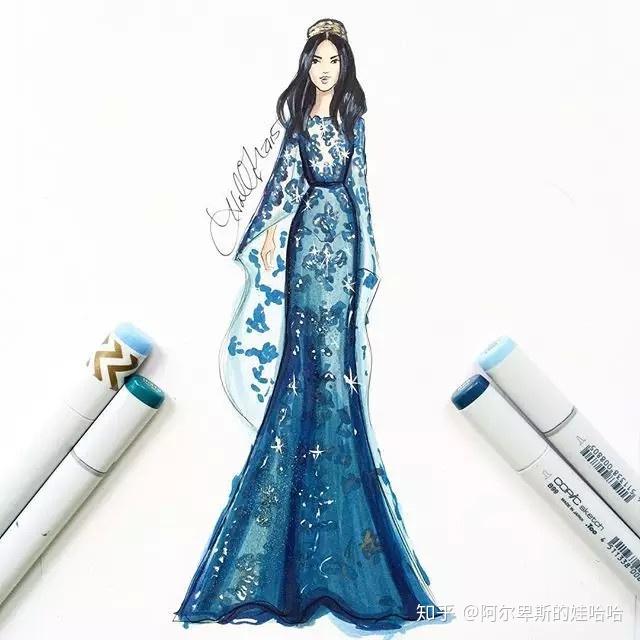 学习服装设计服装手绘数码服装设计软件绘图插画设计