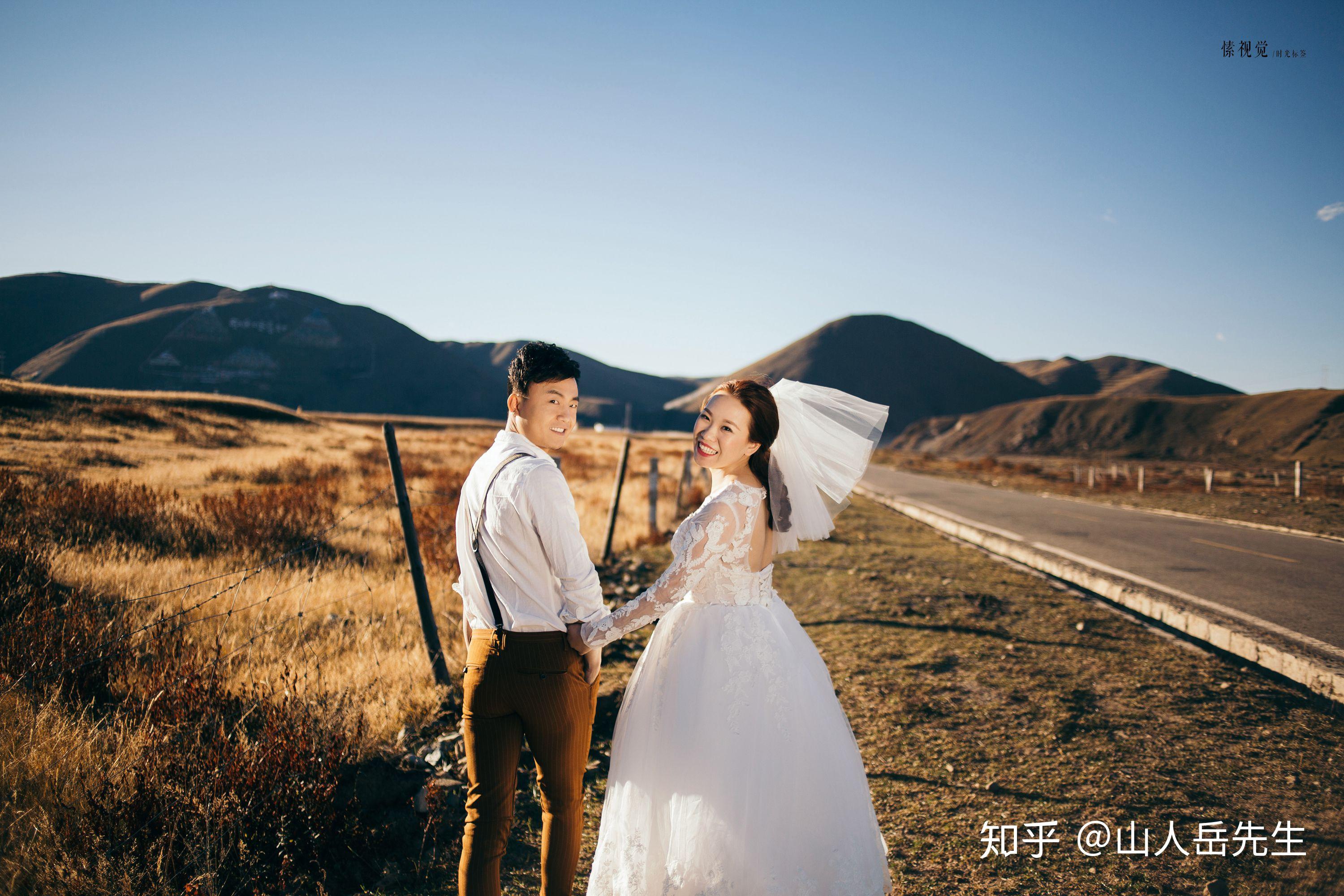 秋天的颜色成都婚纱照川西新都桥旅拍分享