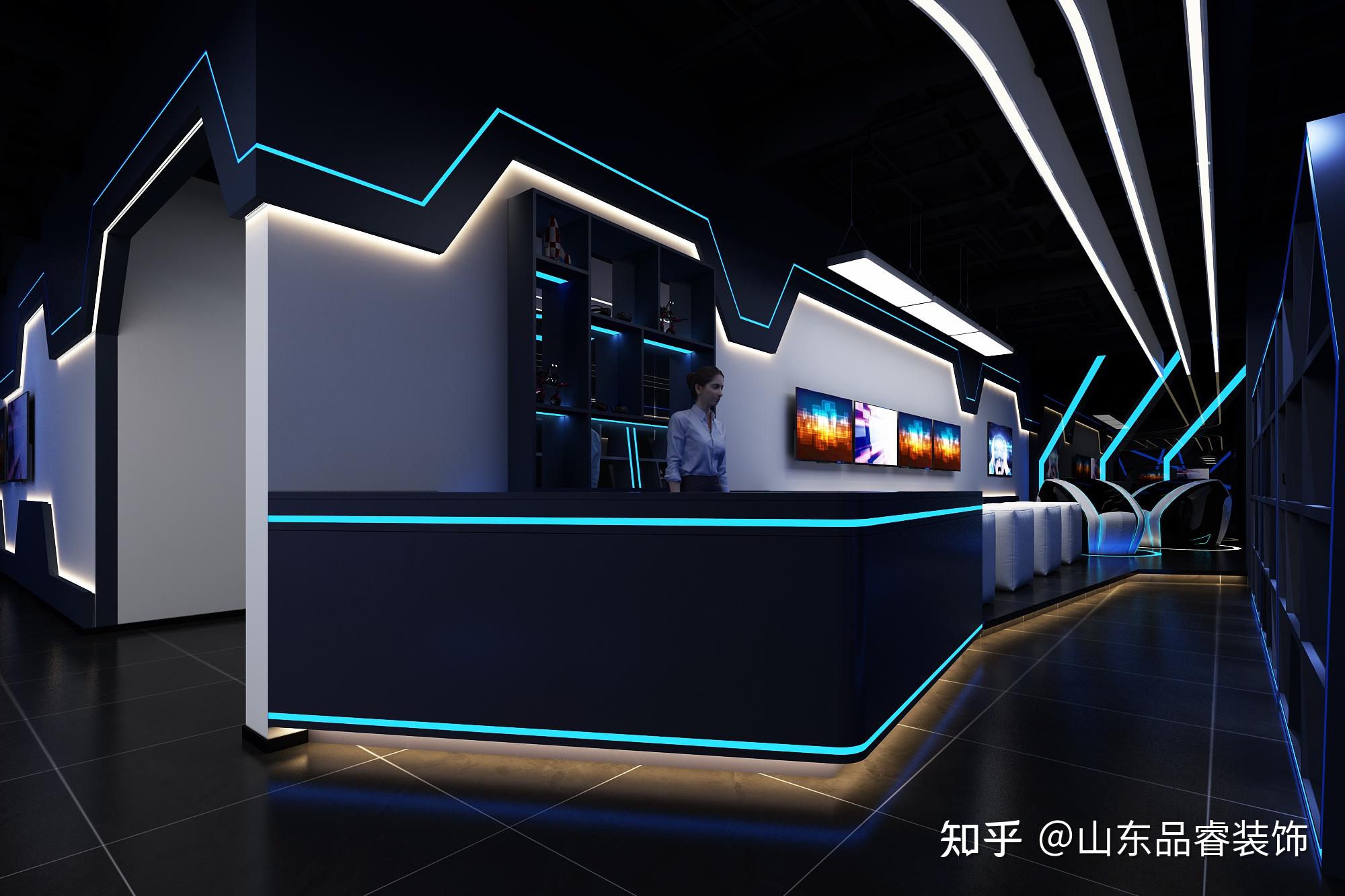 品睿500平vr体验馆装修案例欣赏