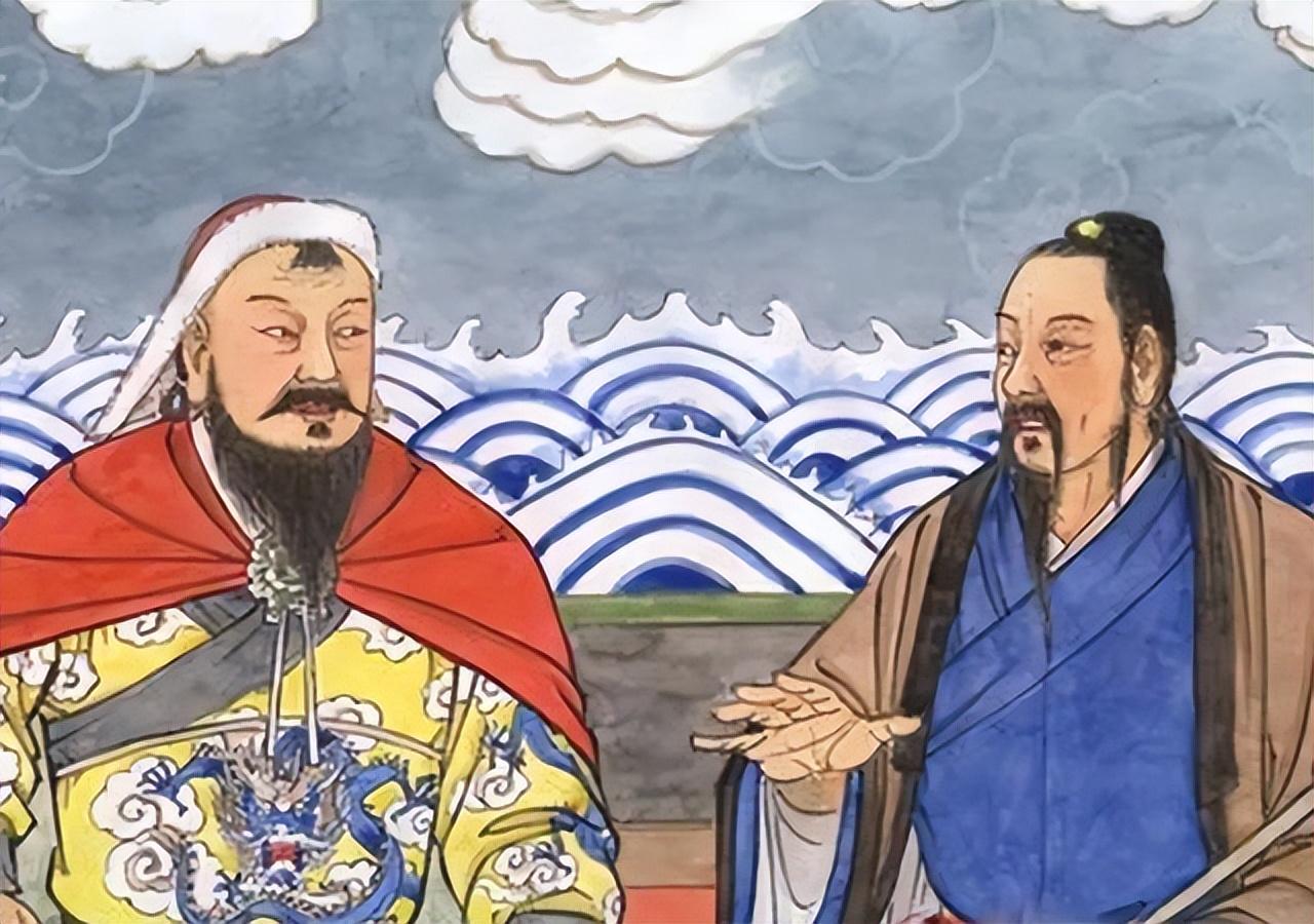 成吉思汗盛情邀约丘处机