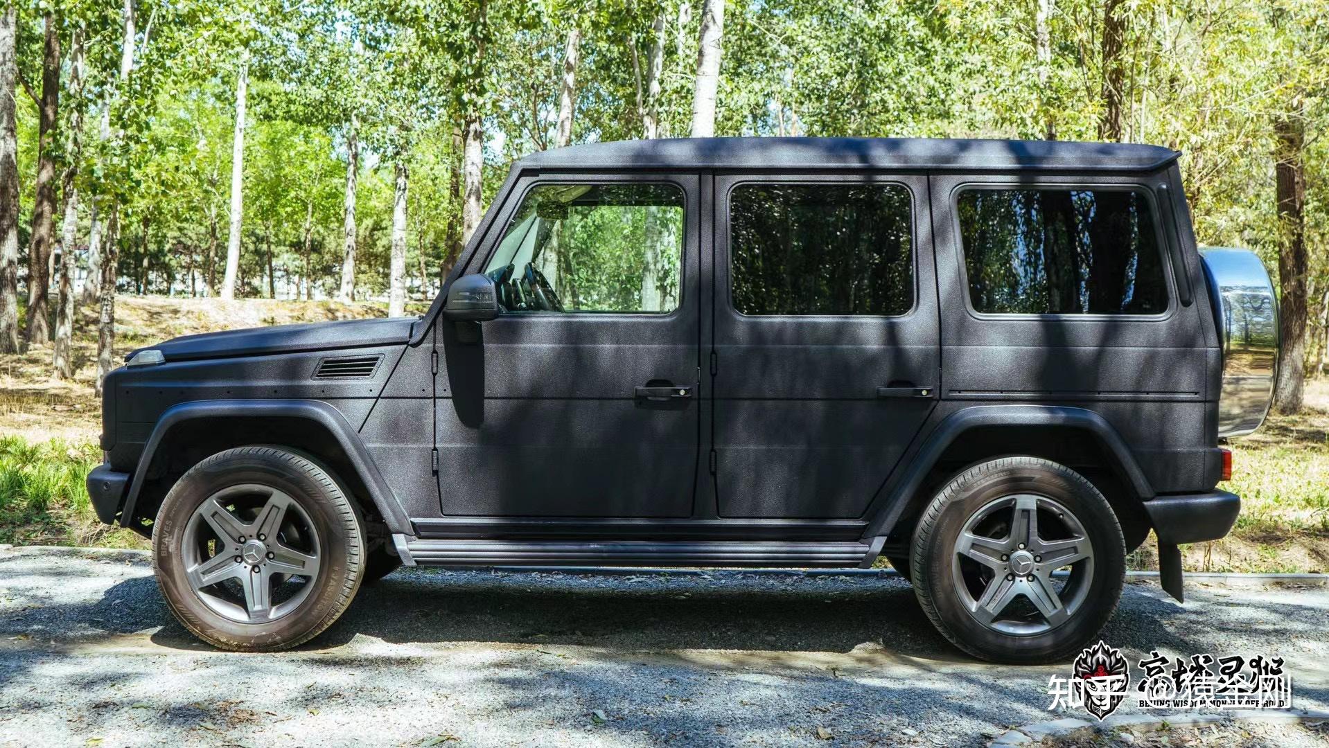 奔驰g500改装升级车身防爆装甲增强越野防护性能