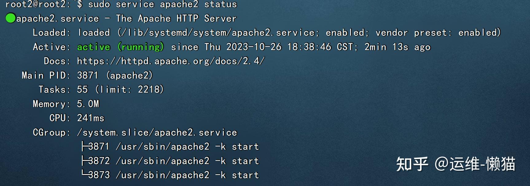 apache2 web 