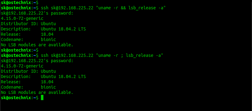 通过 SSH 在远程 Linux 系统上执行命令 | Linux 中国 - 知乎