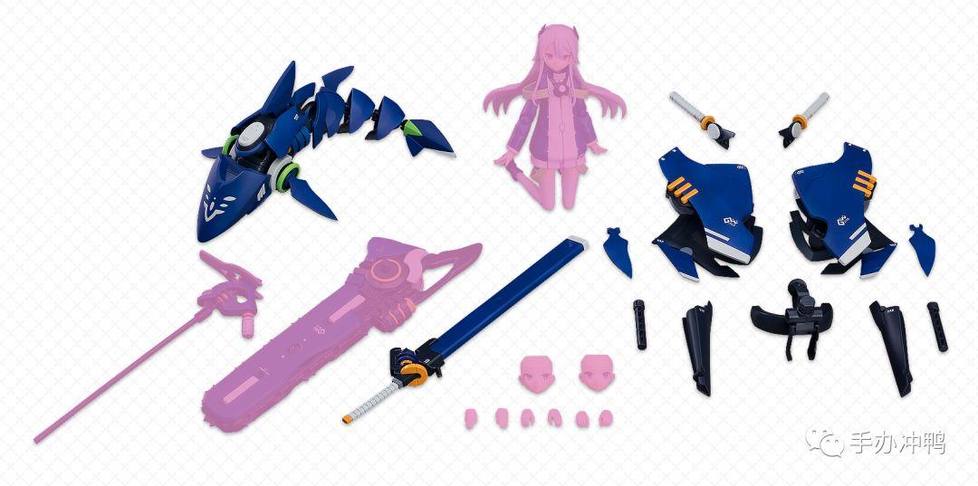 gsc全新机娘系列"act mode":可变装甲的机械鲨鱼 美少女组合 - 知乎