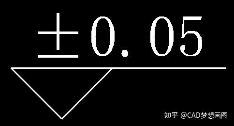 CAD快速绘制标高符号 - 知乎