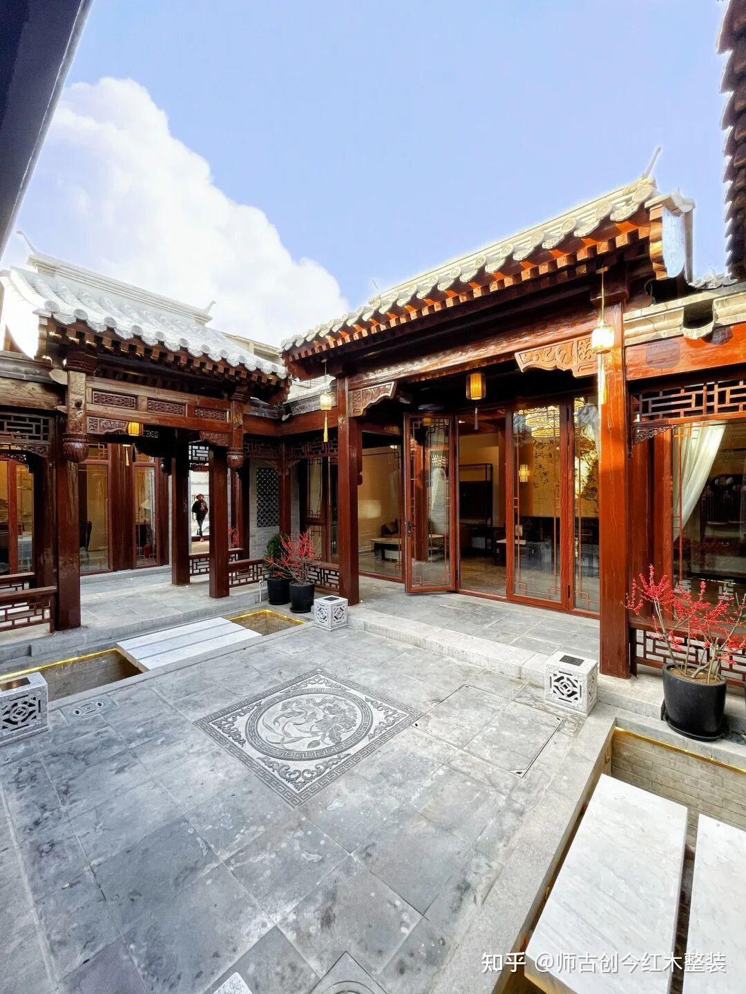 中式合院，将世外的喧嚣隔绝在门庭之外 - 知乎