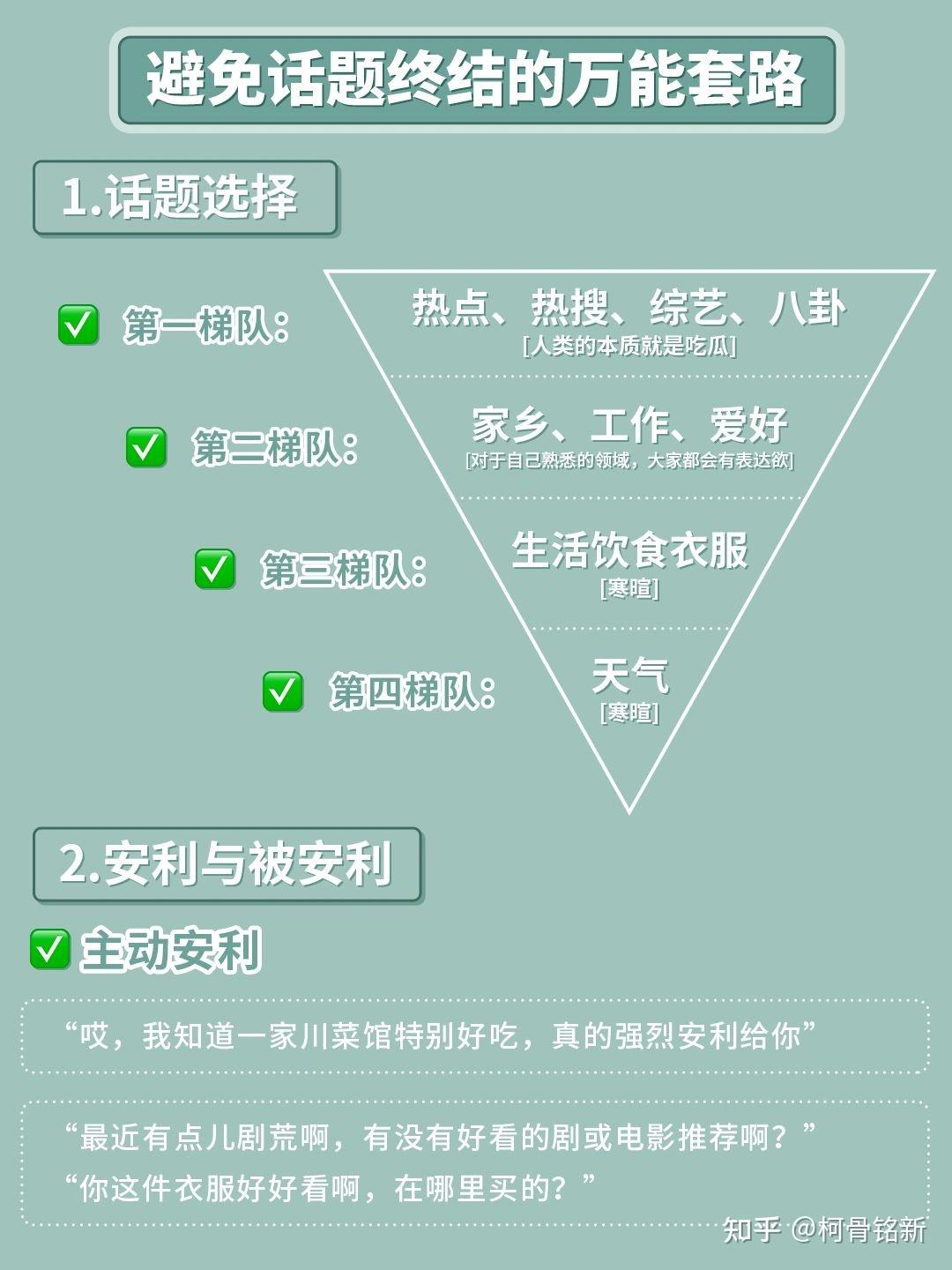 拒绝社恐，这四个万能话题，让你人缘开挂！ - 知乎