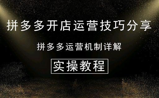 拼多多怎么刷网课教程(拼多多怎么刷网课教程的)