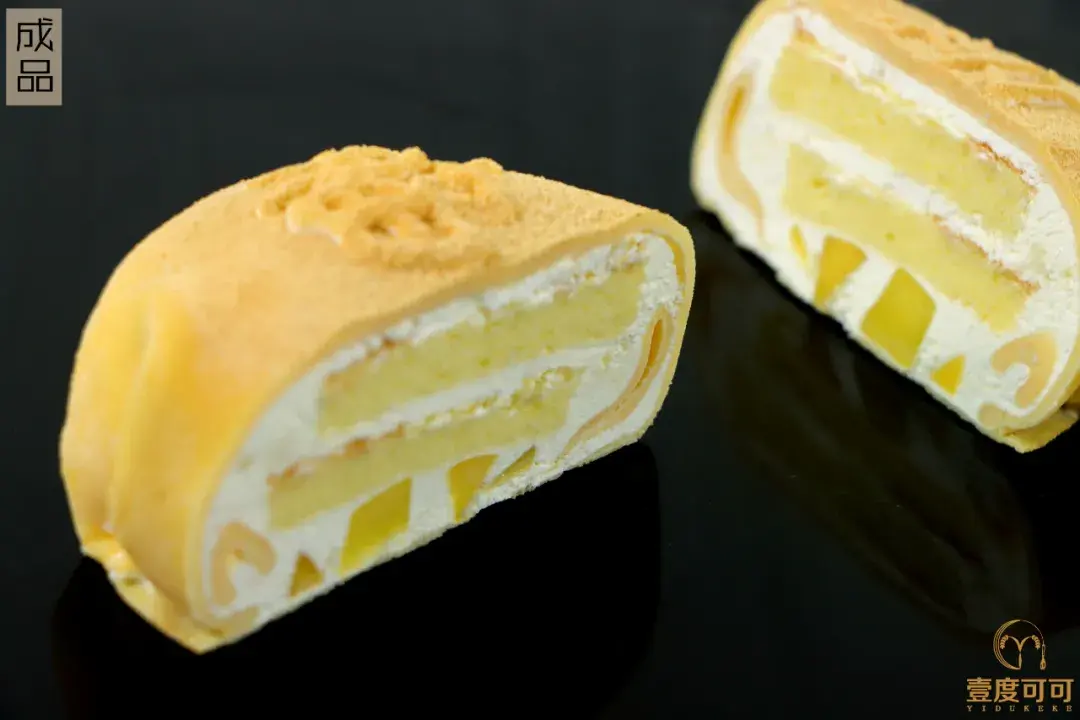 快上车2021最新款网红产品榴芒蛋糕大口咬下去真的超有食欲