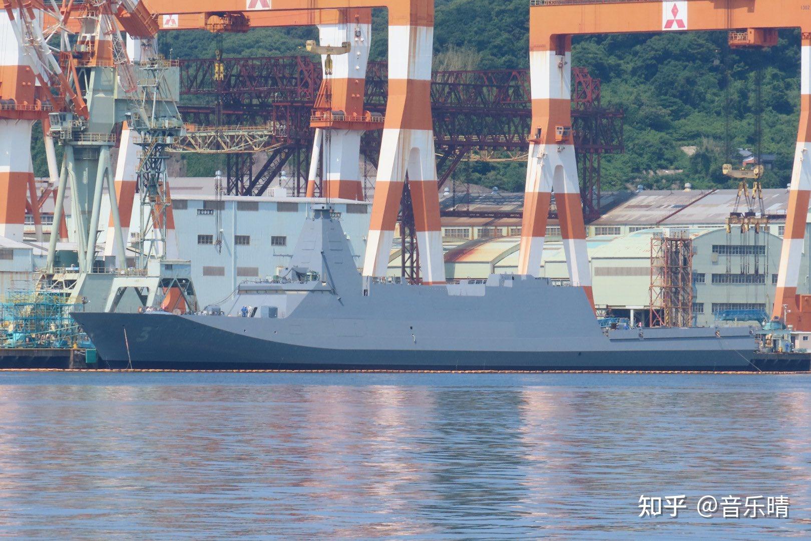 日本隱身軍艦下餃子下水已有4艘矛頭直指054a背後野心不小