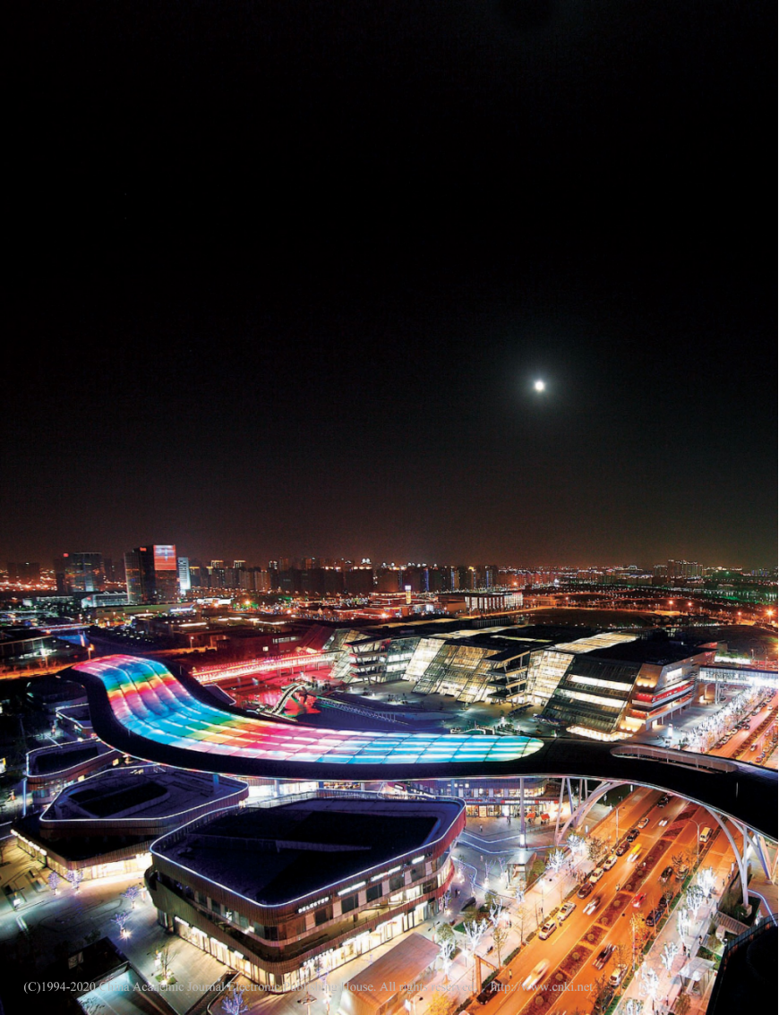 世界第一天幕|PTFE与LED灯结合的绚烂景象 - 知乎