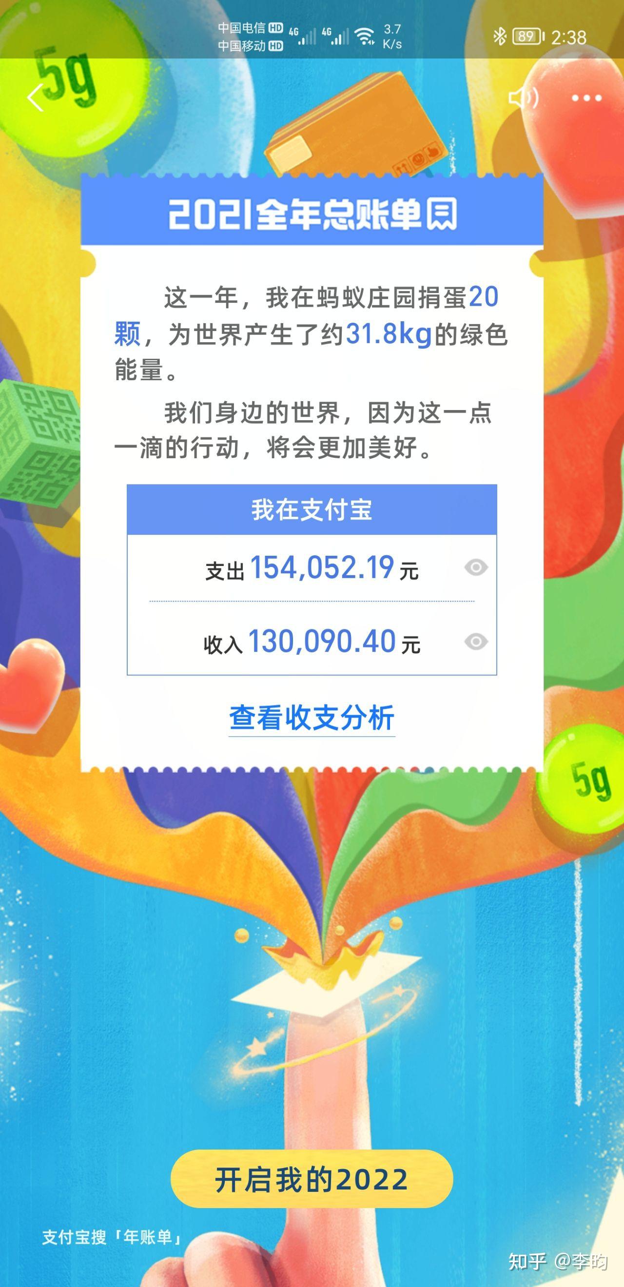 2021支付宝年度账单出炉你一共花了多少钱有哪些让你出乎意料的数据