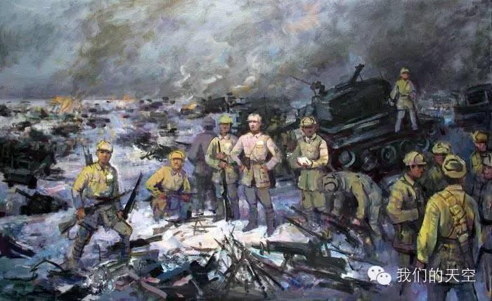 是非成败,俱灰飞烟灭指点江山青年笑战地黄花分外香时值战火纷飞,歌声