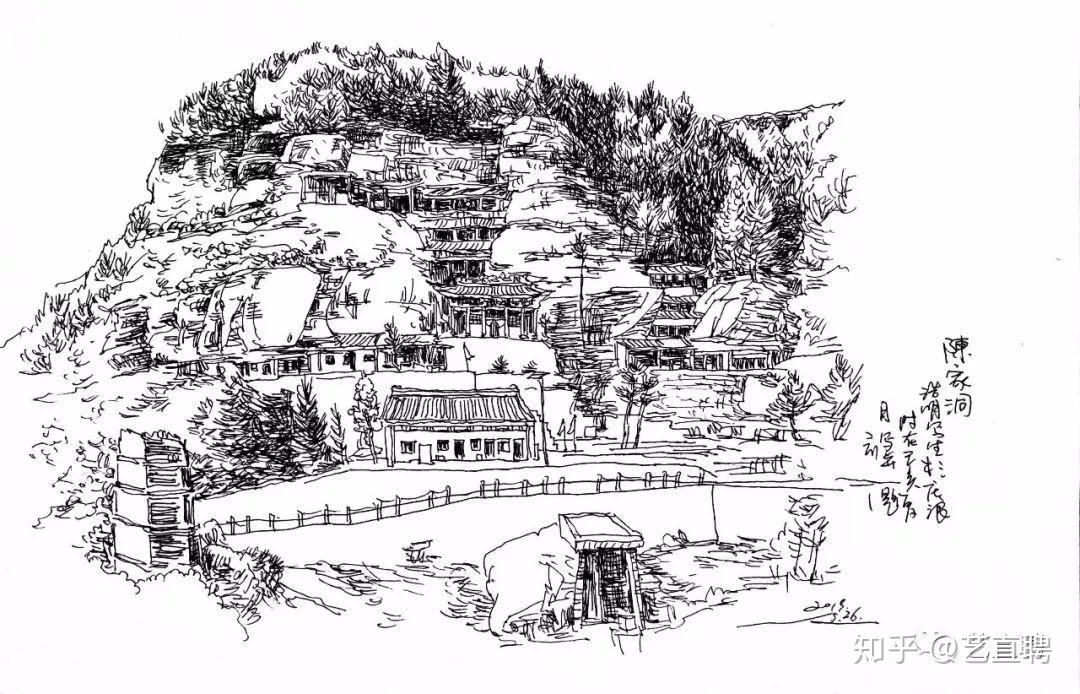 画工作室,在校期间多幅作品留校,及私人收藏,毕业作品《血色杨家岭》