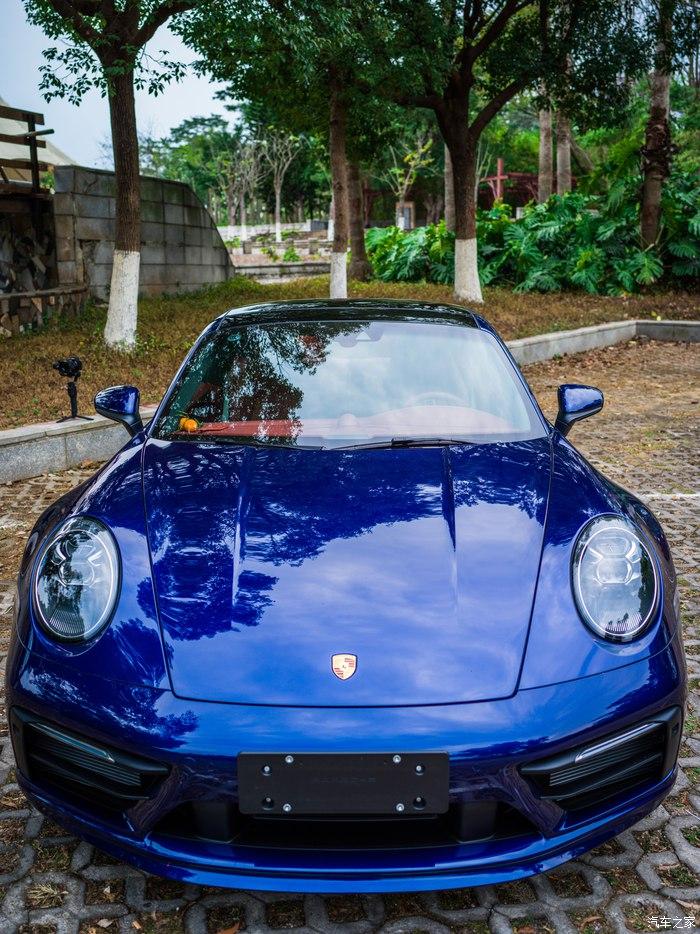 龙胆蓝保时捷911carreras提车小记我的新伙伴