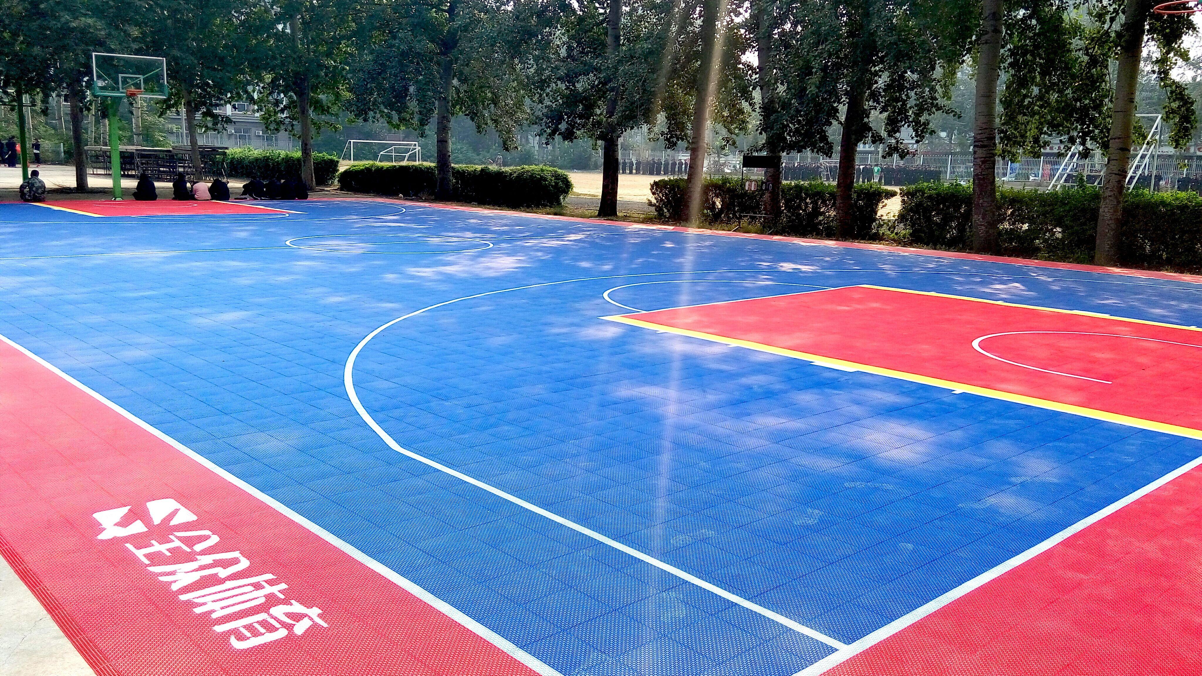 塑胶篮球场-篮球场围网-河北沧州诚信体育器材有限公司