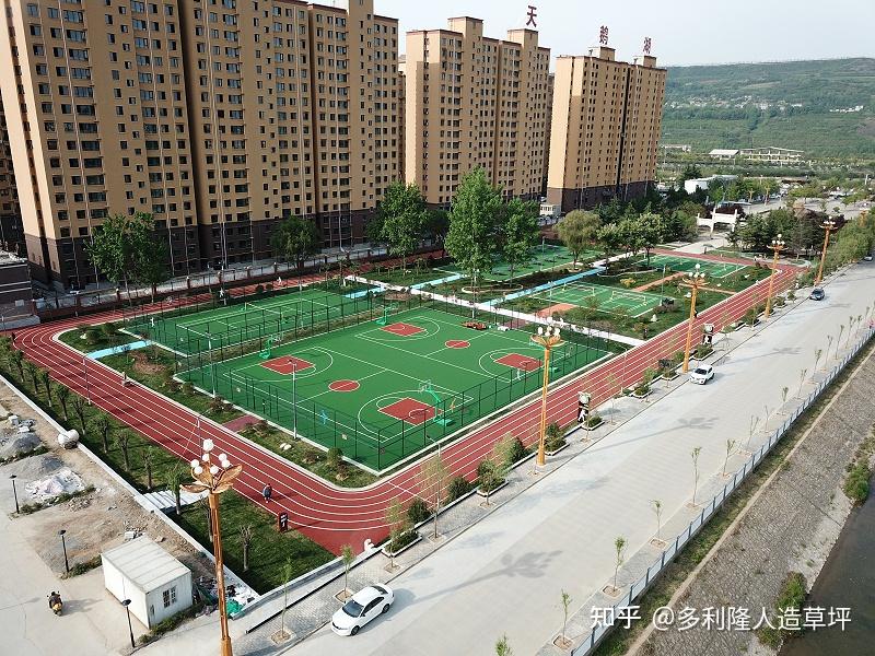 地弹坪人造草坪篮球场
